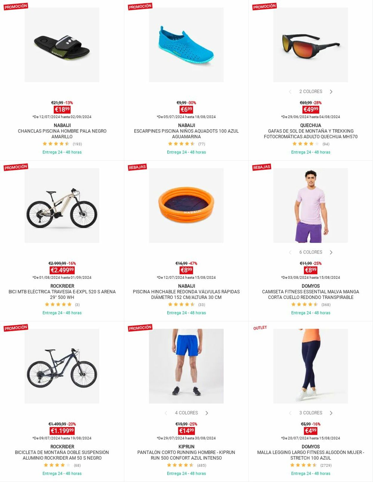 Folleto Decathlon 12.08.2024 - 18.08.2024