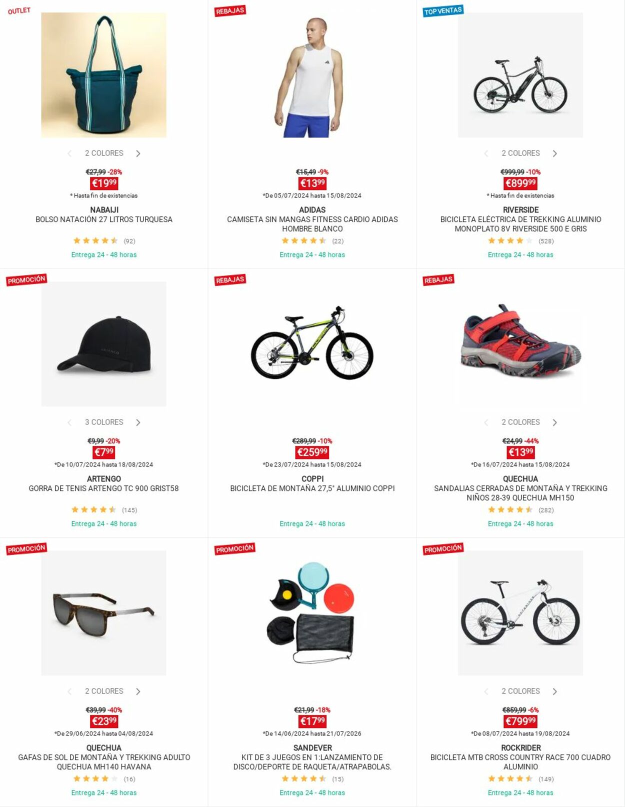 Folleto Decathlon 12.08.2024 - 18.08.2024