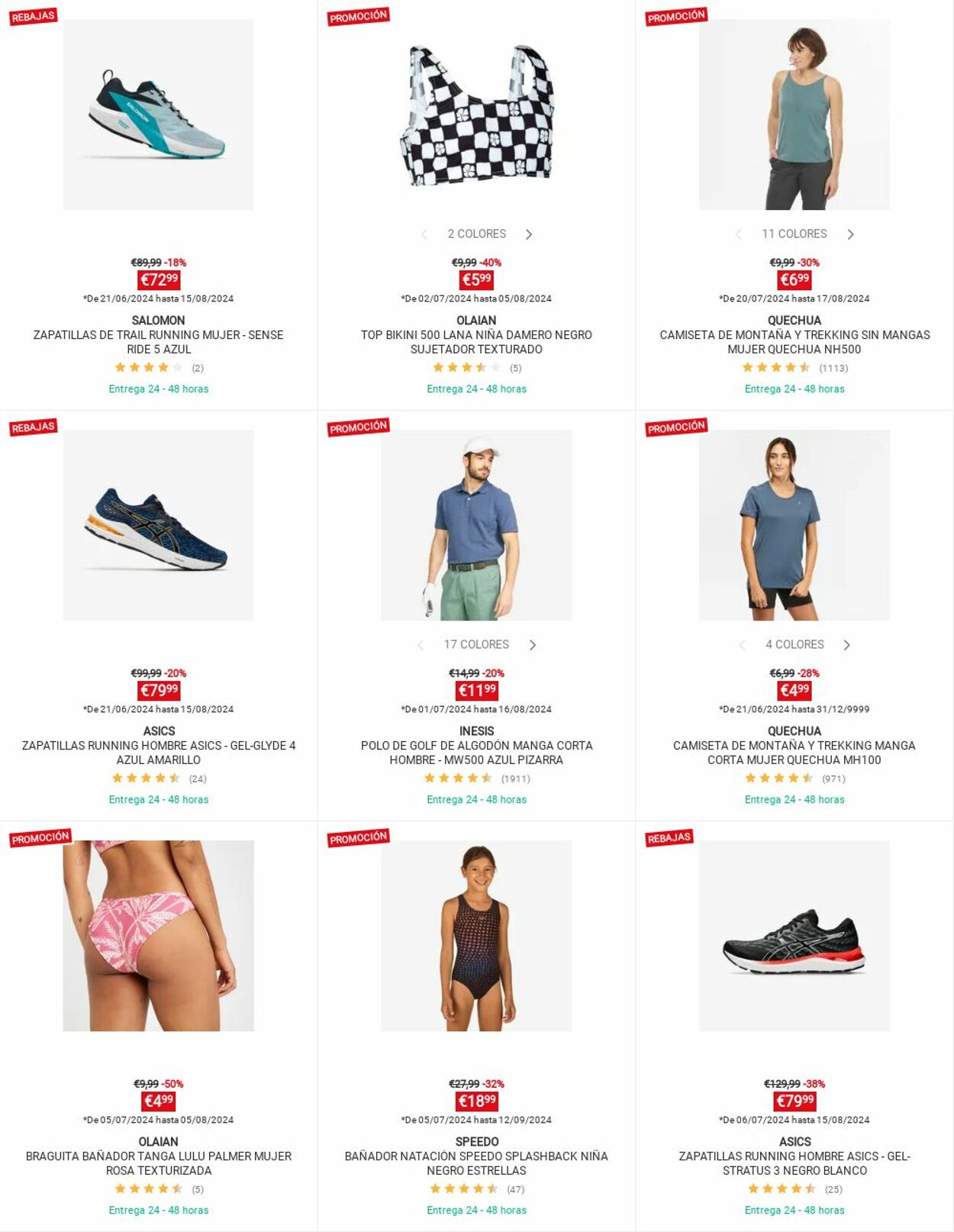 Folleto Decathlon 12.08.2024 - 18.08.2024