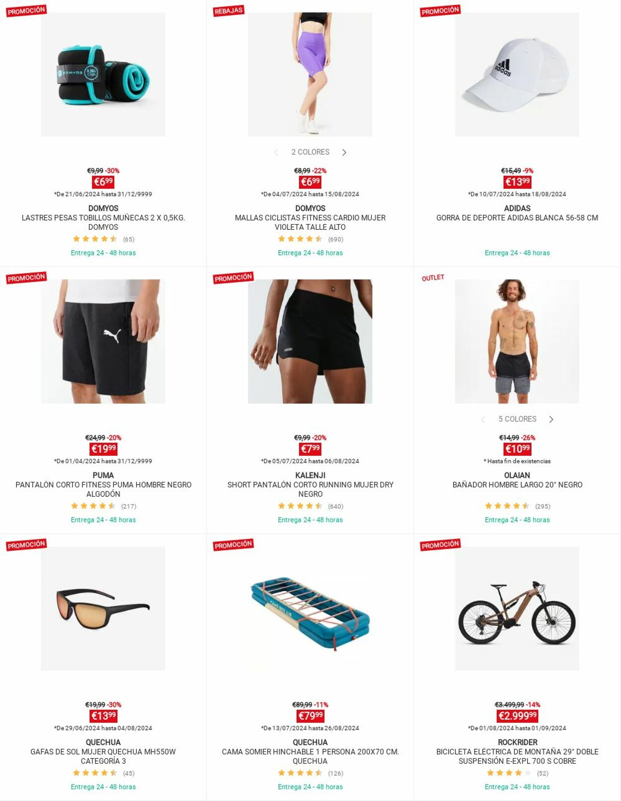 Folleto Decathlon 12.08.2024 - 18.08.2024