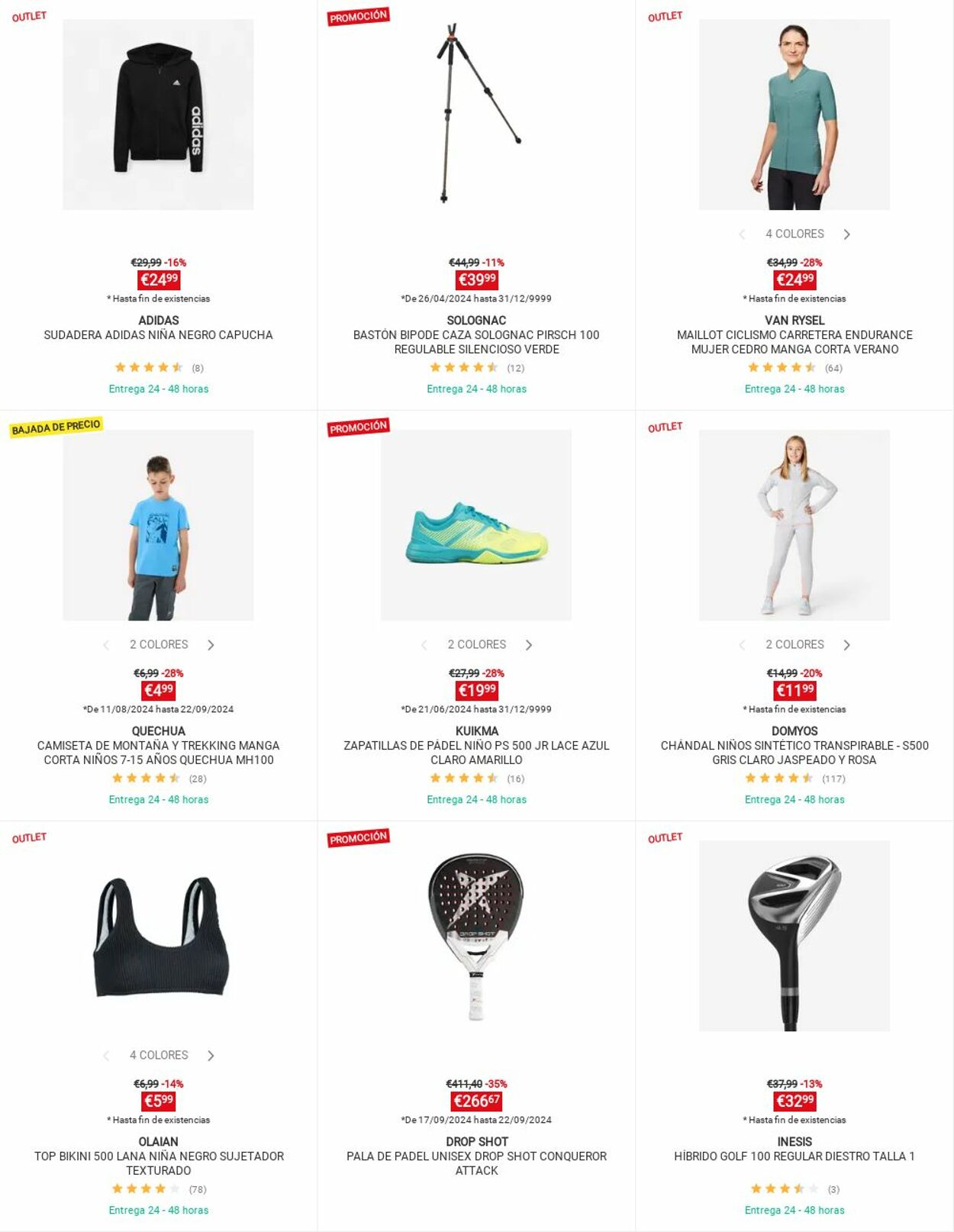 Folleto Decathlon 16.09.2024 - 22.09.2024