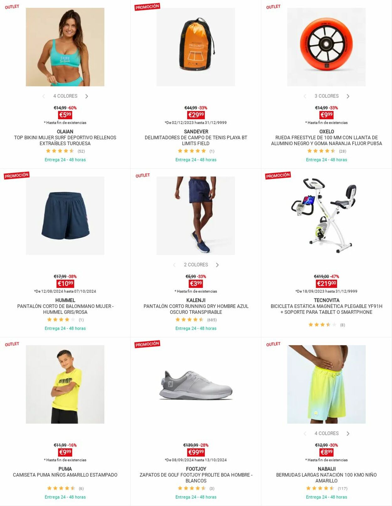 Folleto Decathlon 16.09.2024 - 22.09.2024