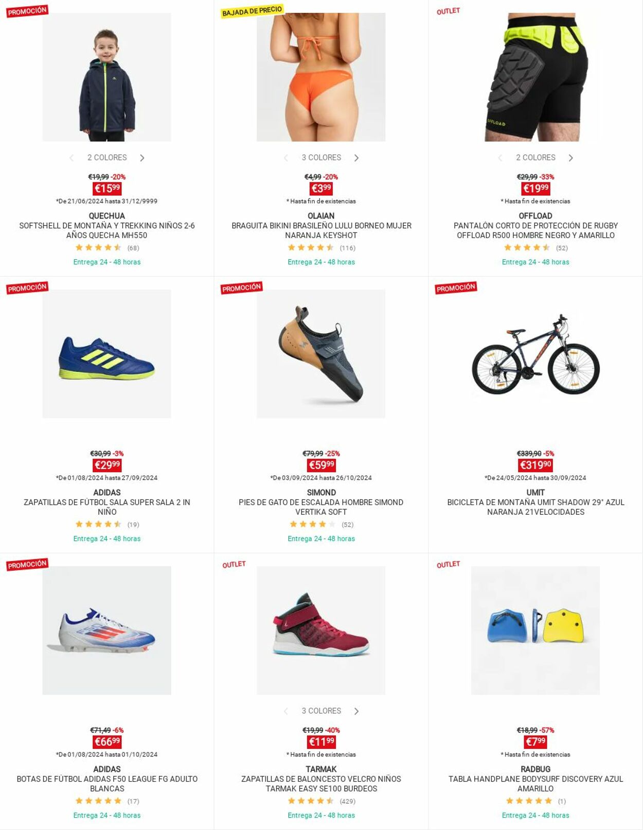 Folleto Decathlon 16.09.2024 - 22.09.2024