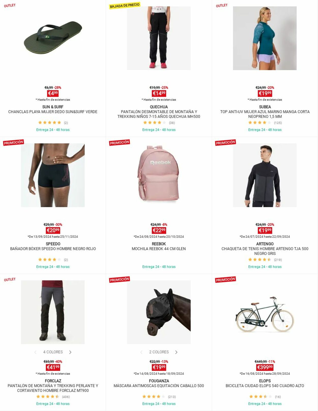 Folleto Decathlon 16.09.2024 - 22.09.2024