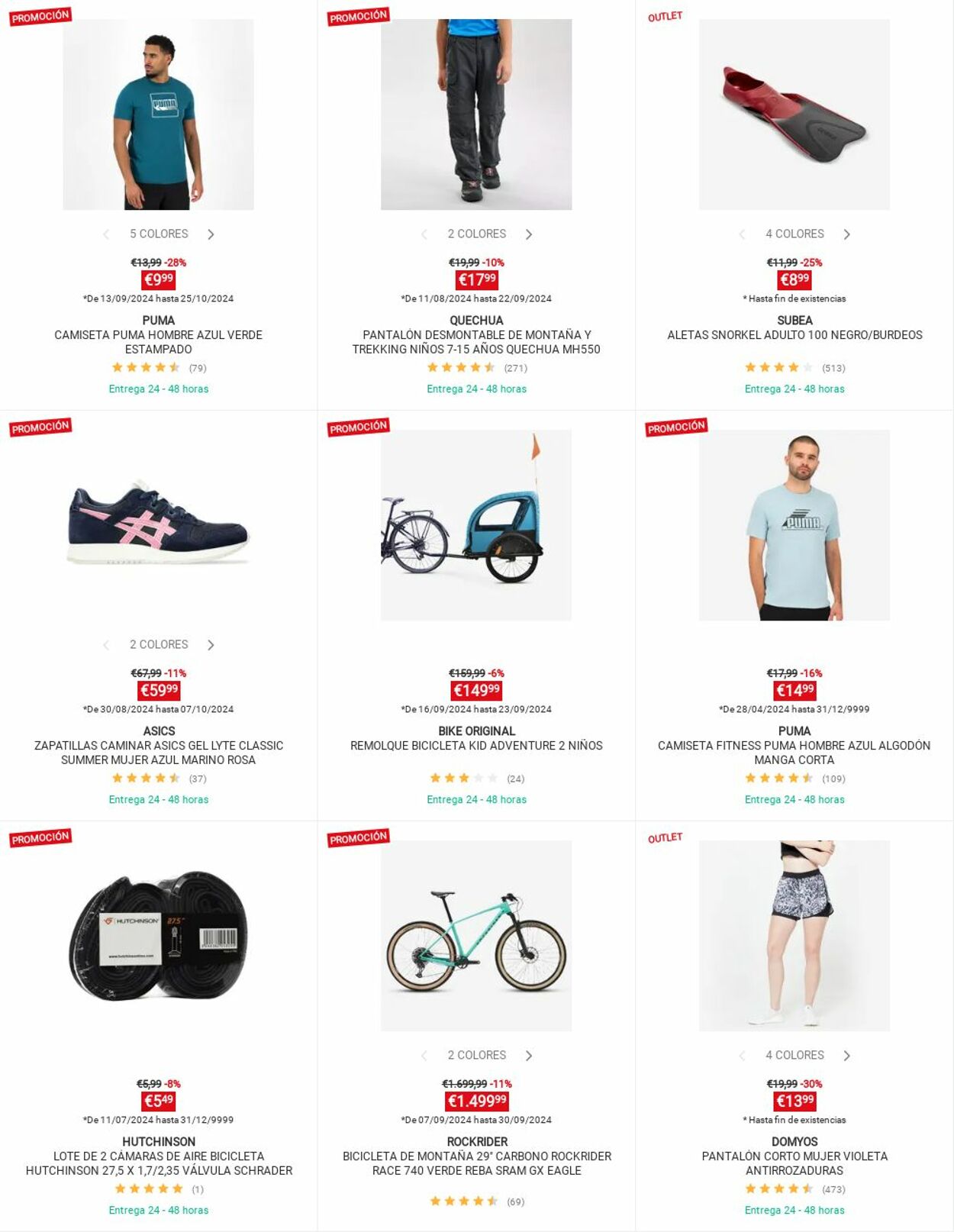 Folleto Decathlon 16.09.2024 - 22.09.2024