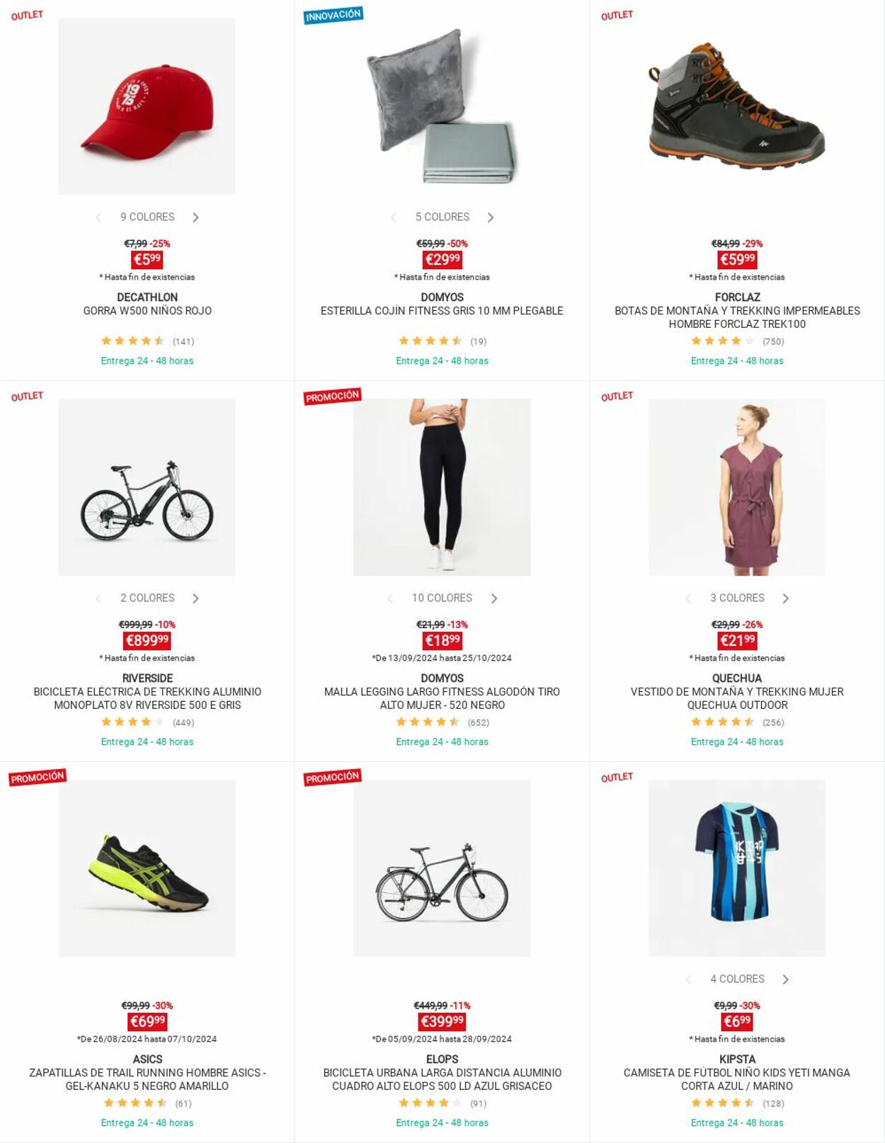 Folleto Decathlon 16.09.2024 - 22.09.2024