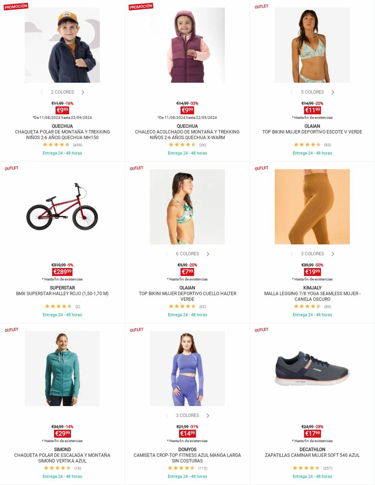 Folleto Decathlon 16.09.2024 - 22.09.2024