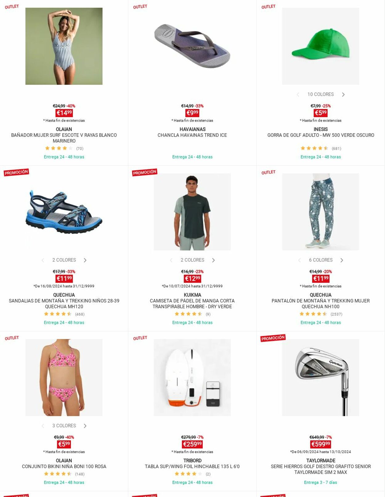 Folleto Decathlon 16.09.2024 - 22.09.2024