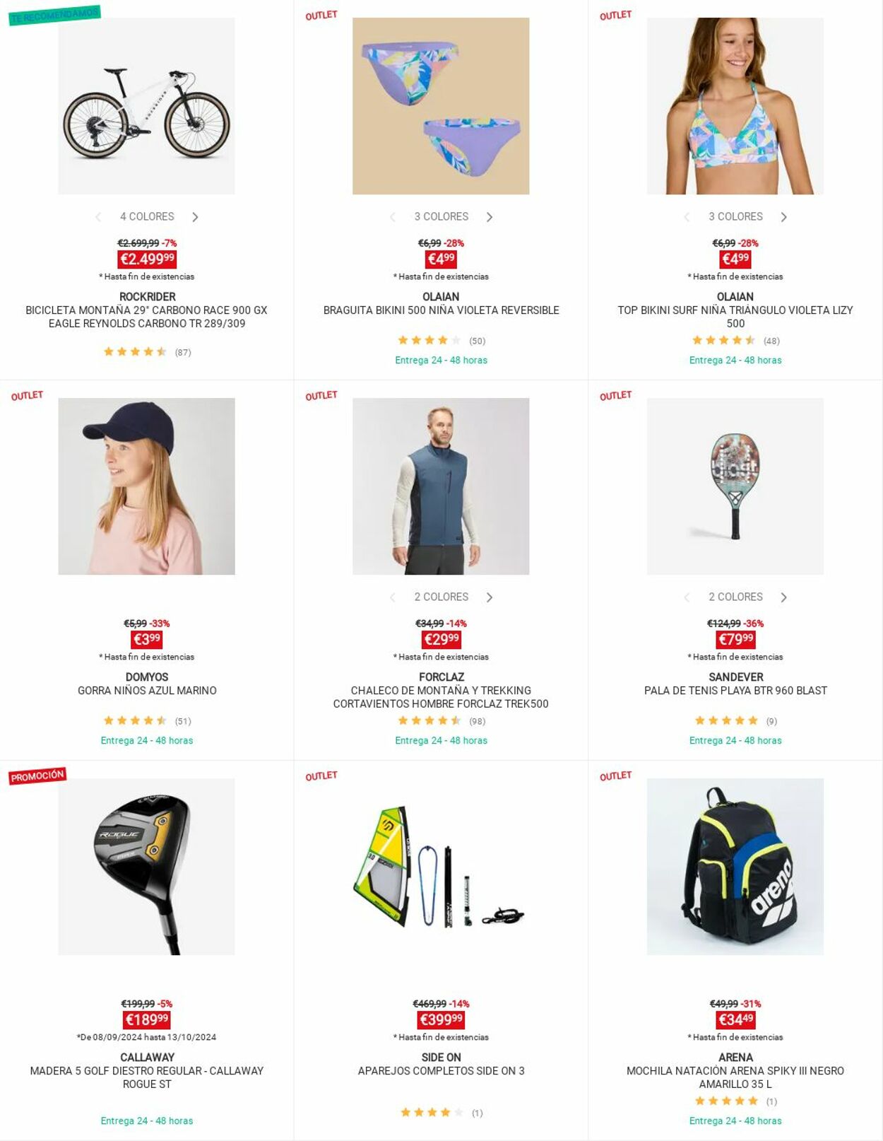 Folleto Decathlon 16.09.2024 - 22.09.2024