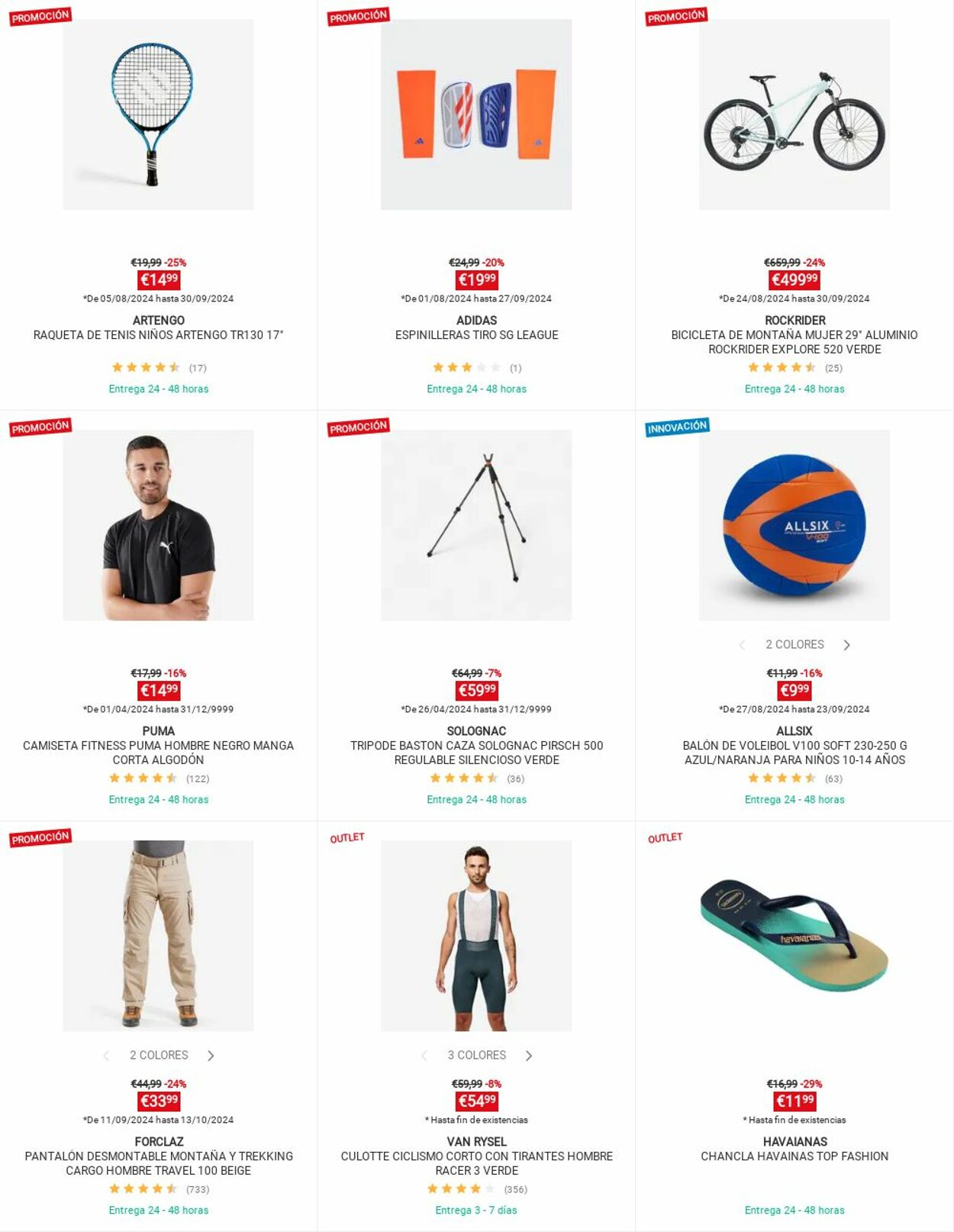 Folleto Decathlon 16.09.2024 - 22.09.2024