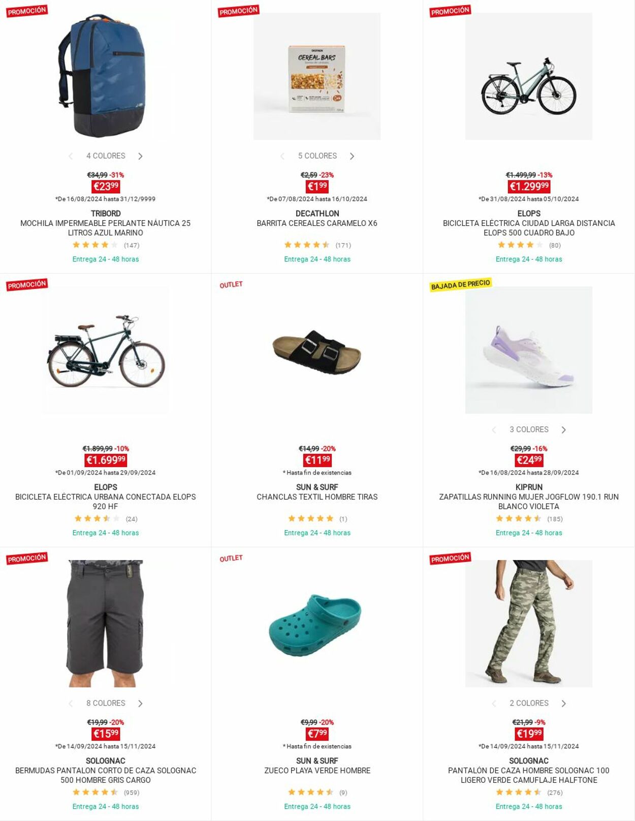 Folleto Decathlon 16.09.2024 - 22.09.2024