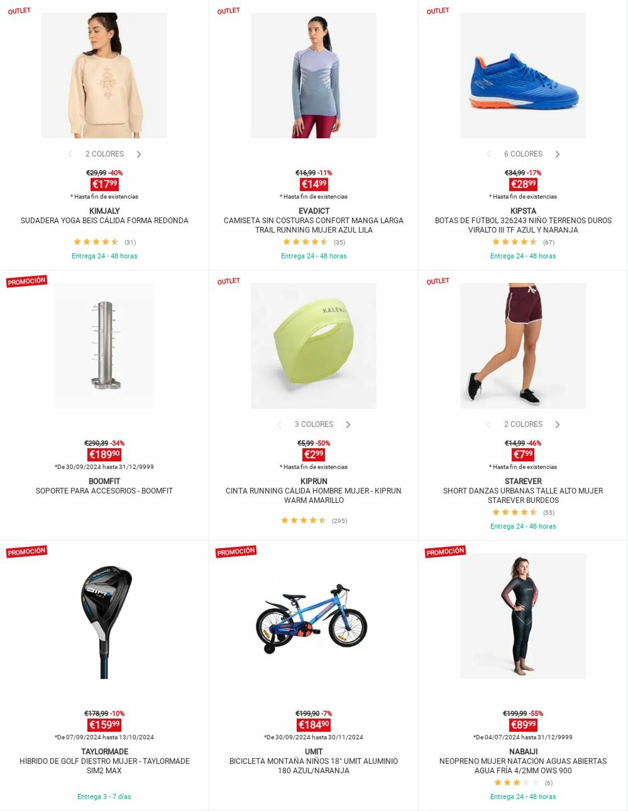 Folleto Decathlon 07.10.2024 - 13.10.2024