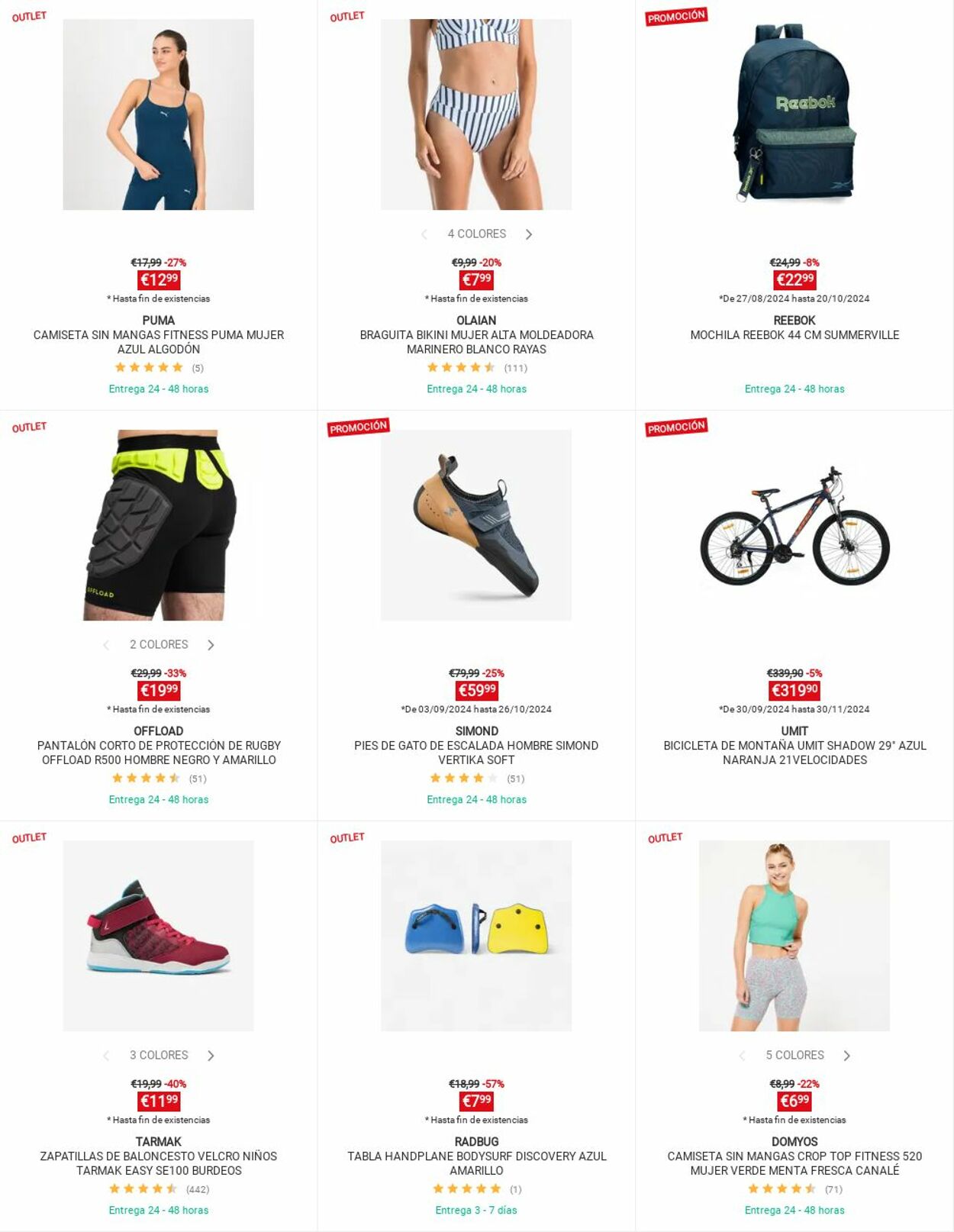 Folleto Decathlon 07.10.2024 - 13.10.2024