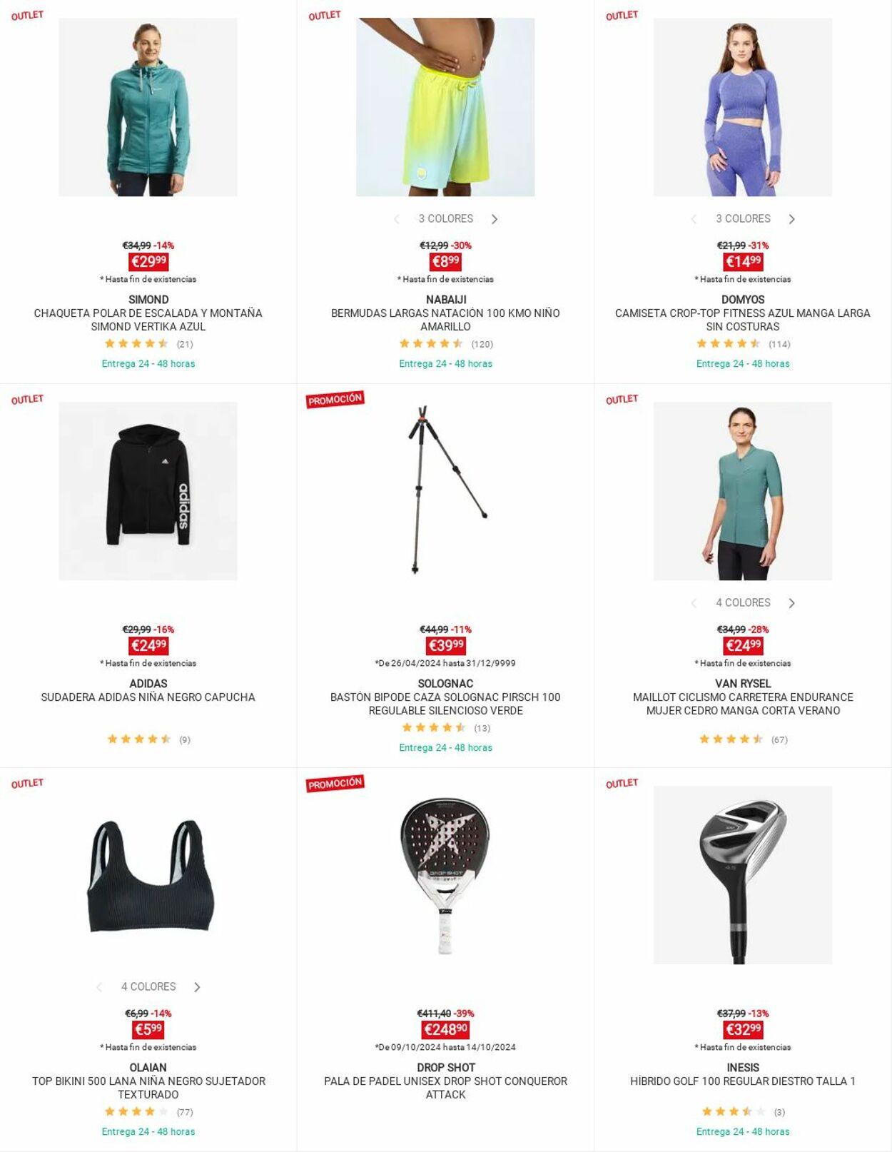 Folleto Decathlon 07.10.2024 - 13.10.2024