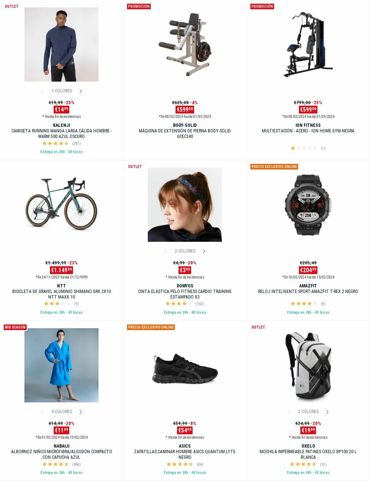 Folleto Decathlon 12.02.2024 - 18.02.2024