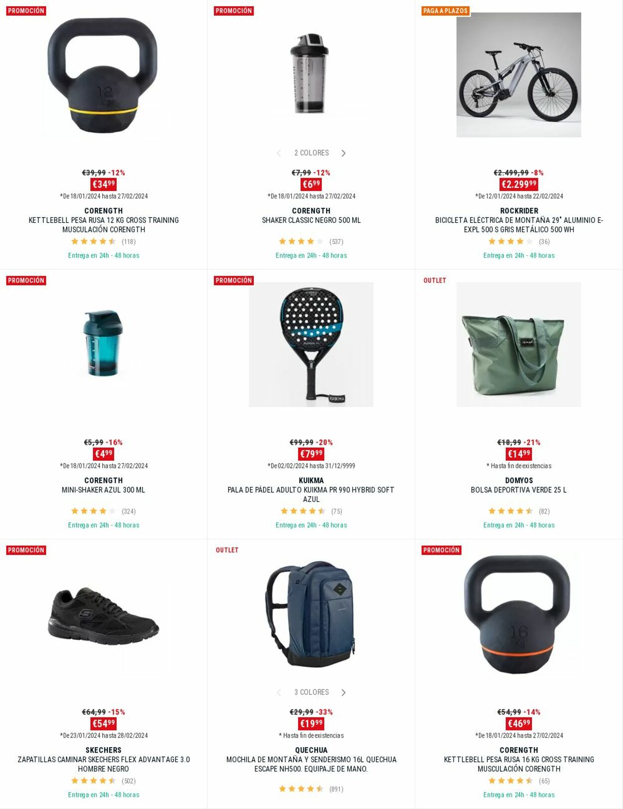 Folleto Decathlon 12.02.2024 - 18.02.2024