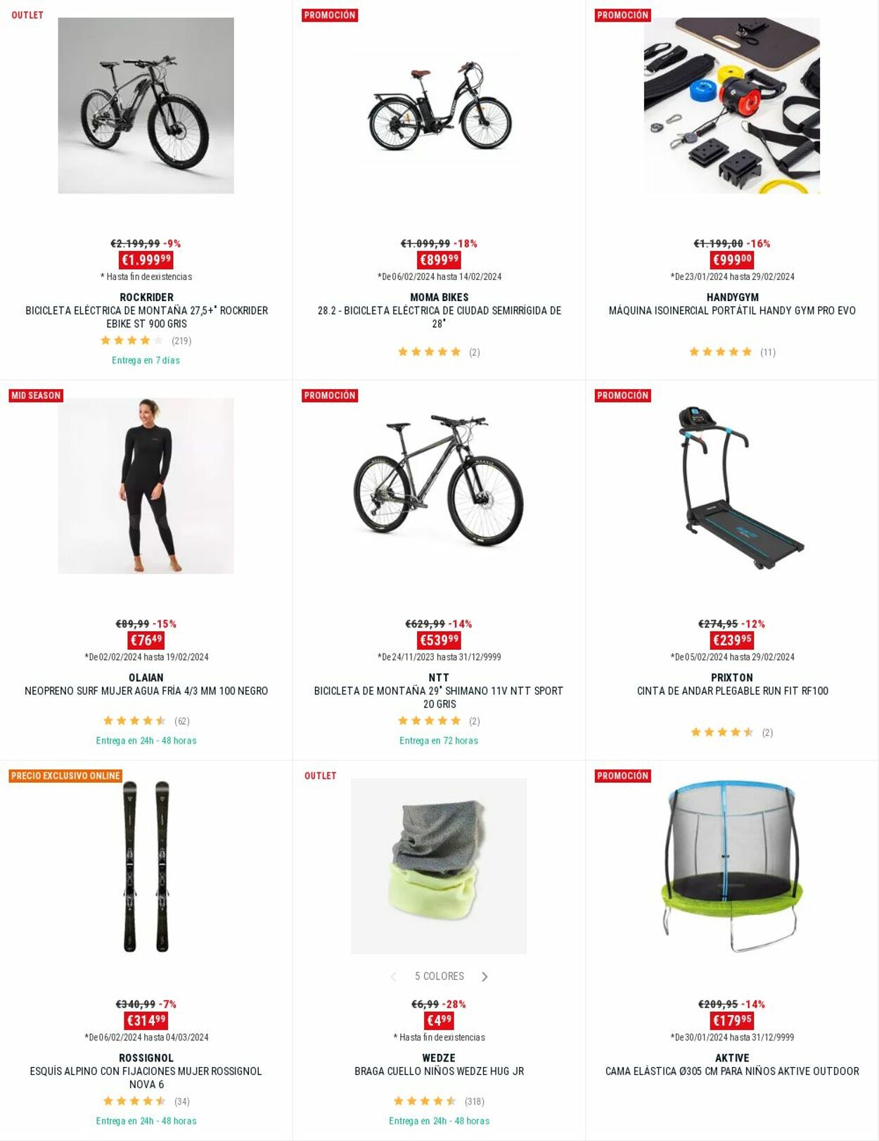 Folleto Decathlon 12.02.2024 - 18.02.2024