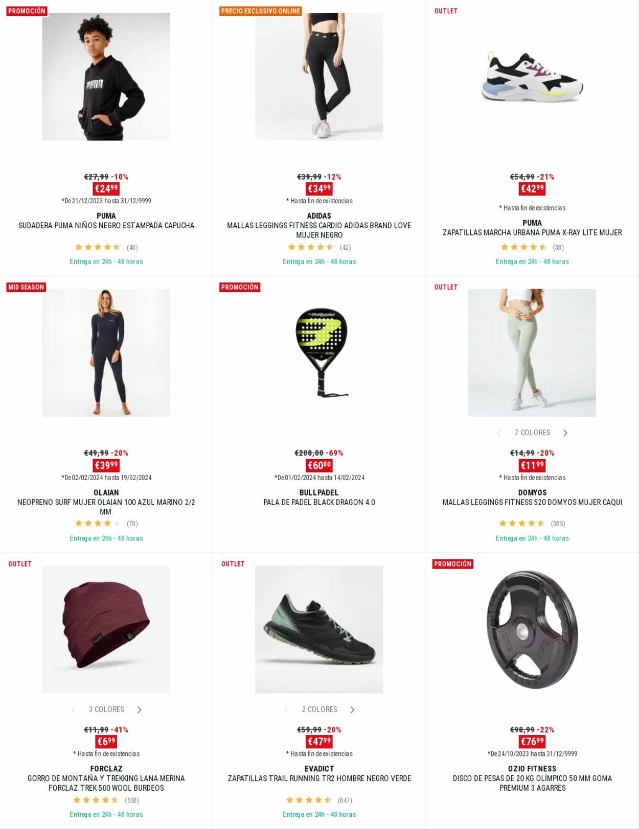 Folleto Decathlon 12.02.2024 - 18.02.2024