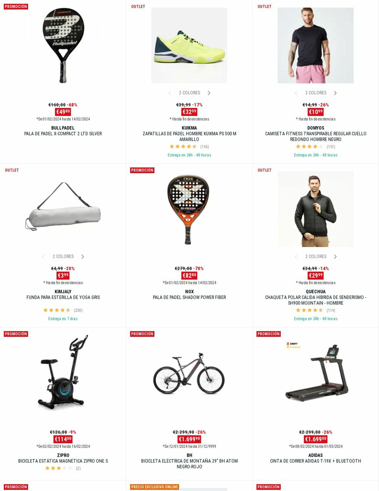 Folleto Decathlon 12.02.2024 - 18.02.2024