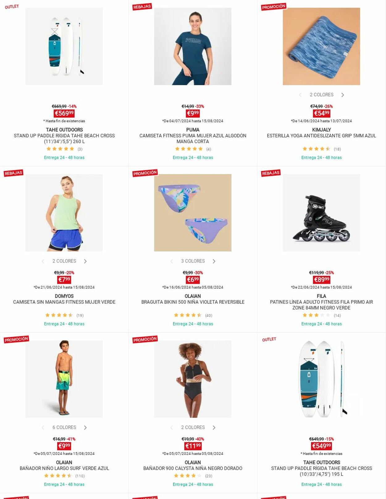 Folleto Decathlon 08.07.2024 - 14.07.2024