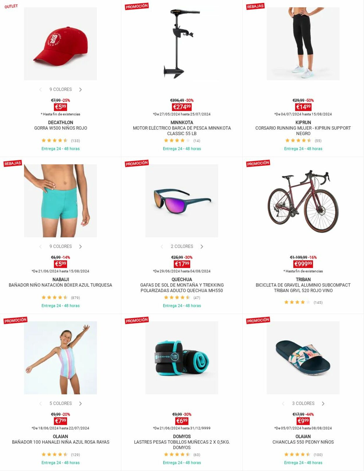 Folleto Decathlon 08.07.2024 - 14.07.2024