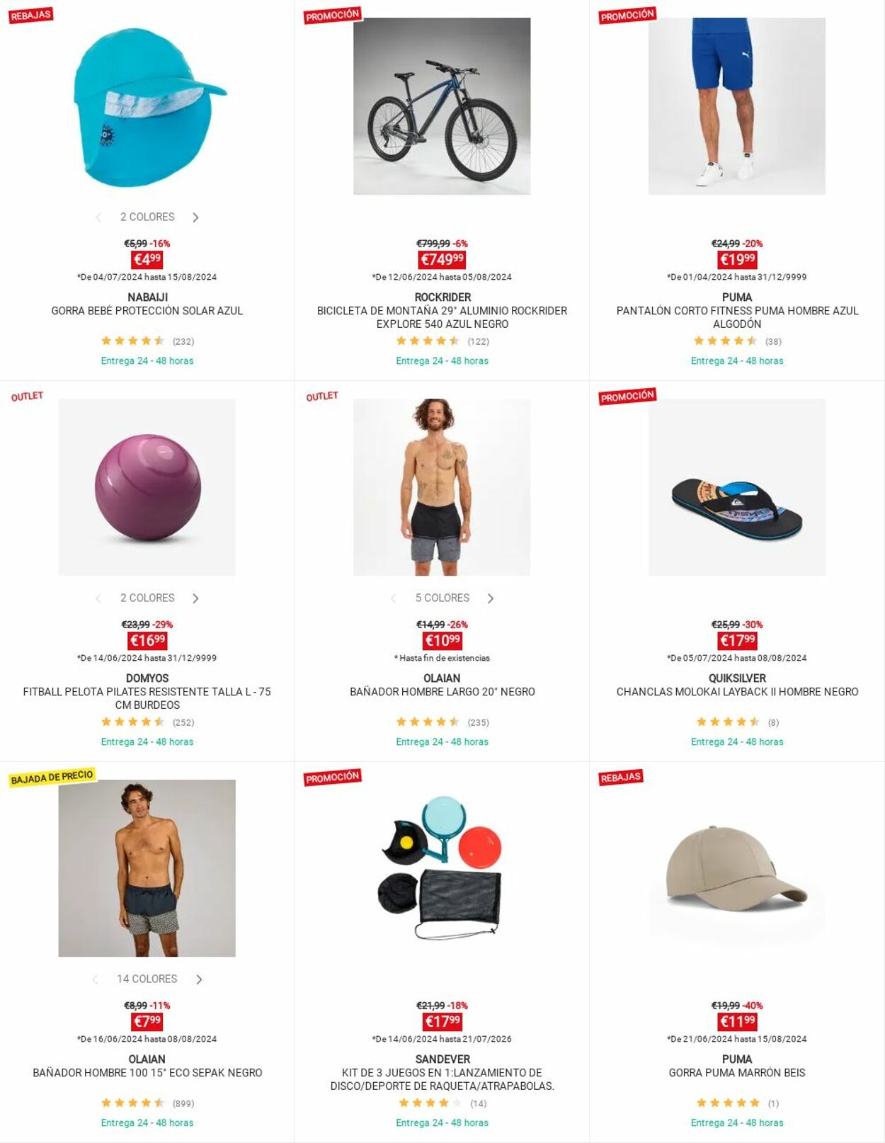 Folleto Decathlon 08.07.2024 - 14.07.2024