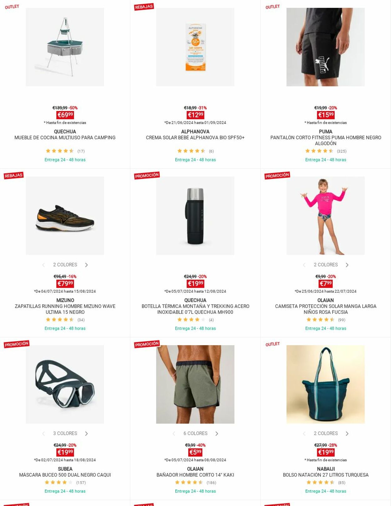 Folleto Decathlon 08.07.2024 - 14.07.2024