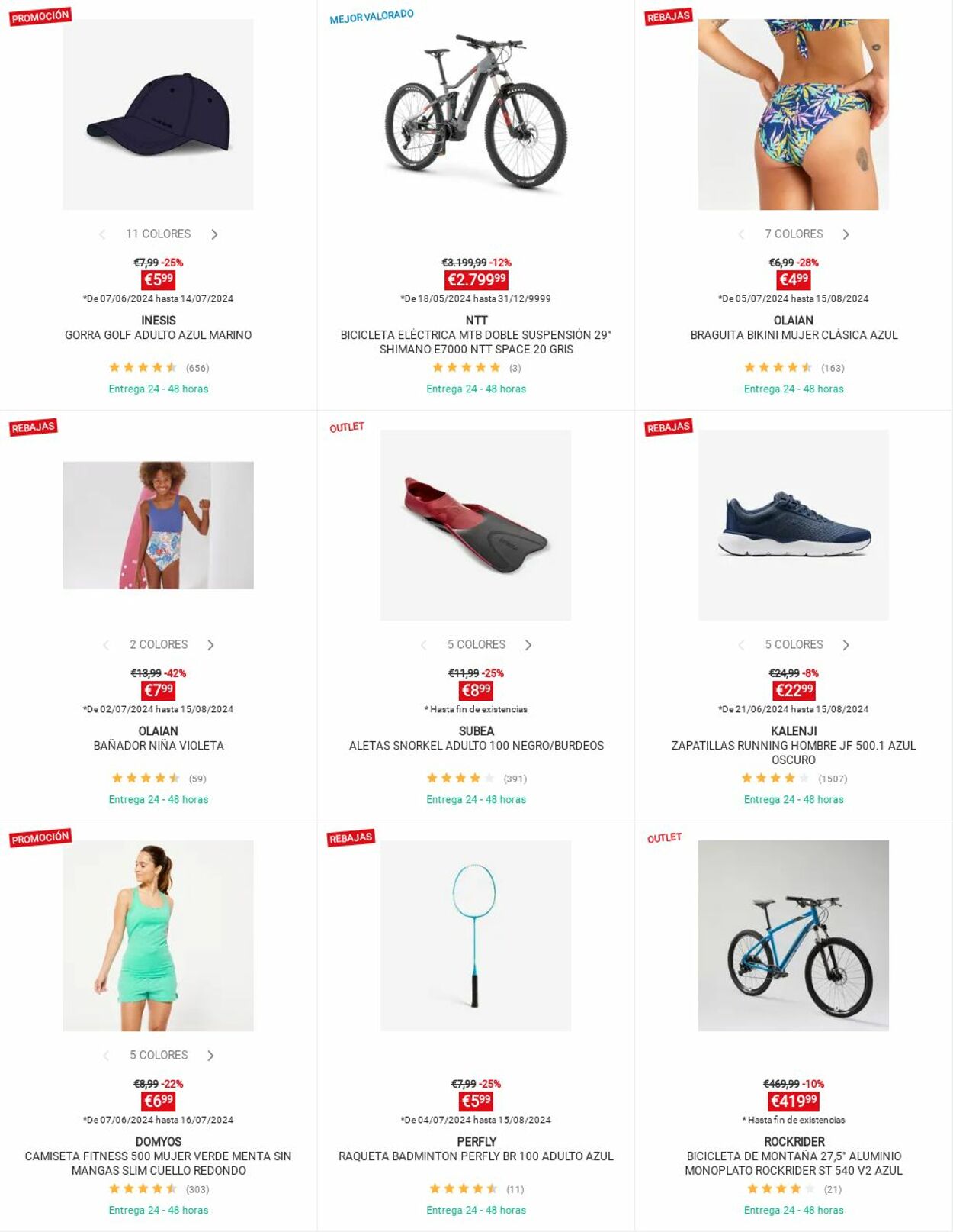 Folleto Decathlon 08.07.2024 - 14.07.2024