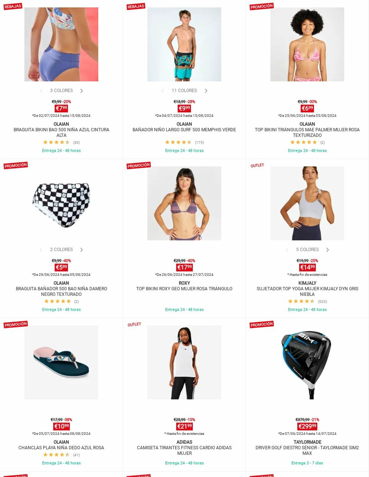 Folleto Decathlon 08.07.2024 - 14.07.2024