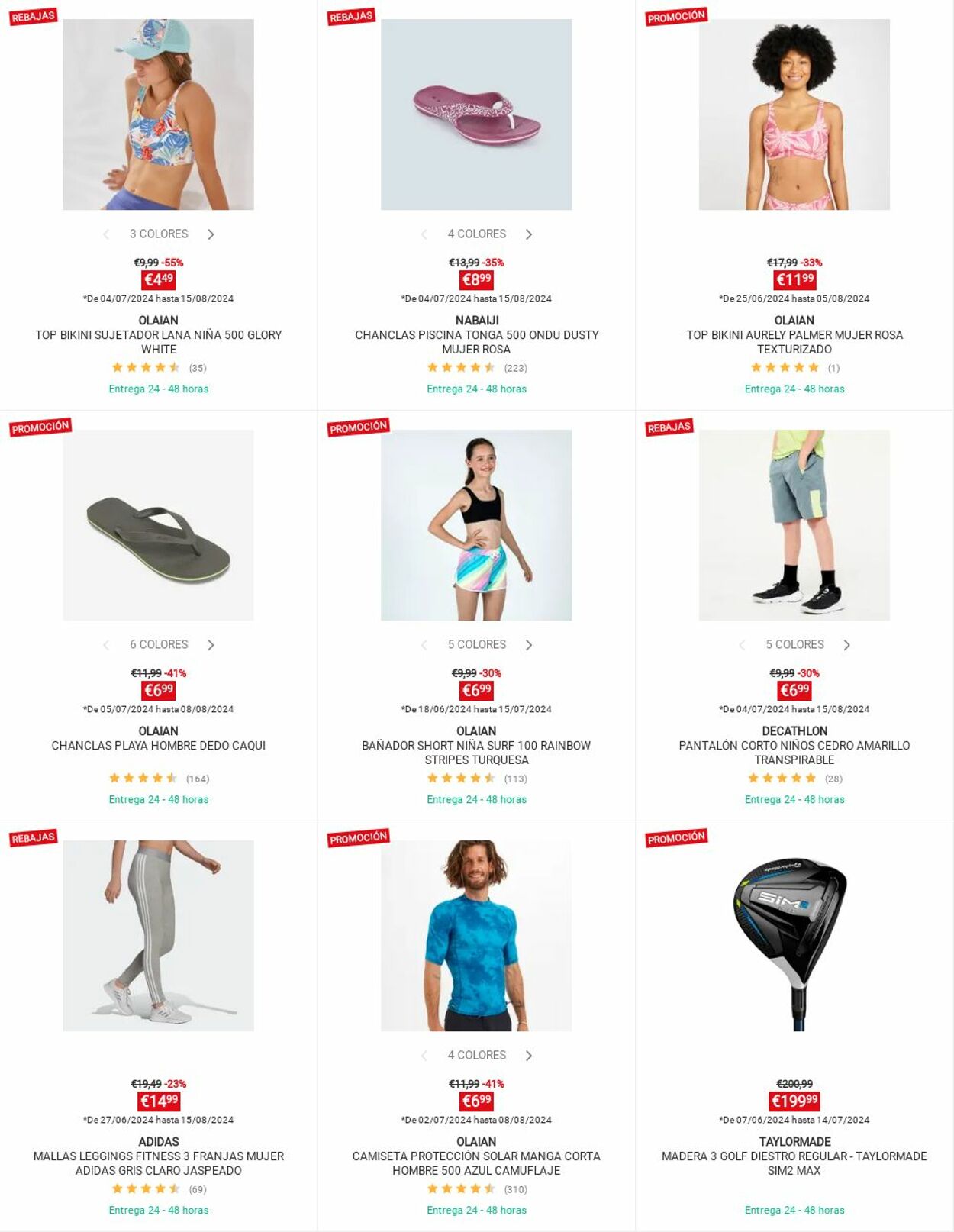 Folleto Decathlon 08.07.2024 - 14.07.2024