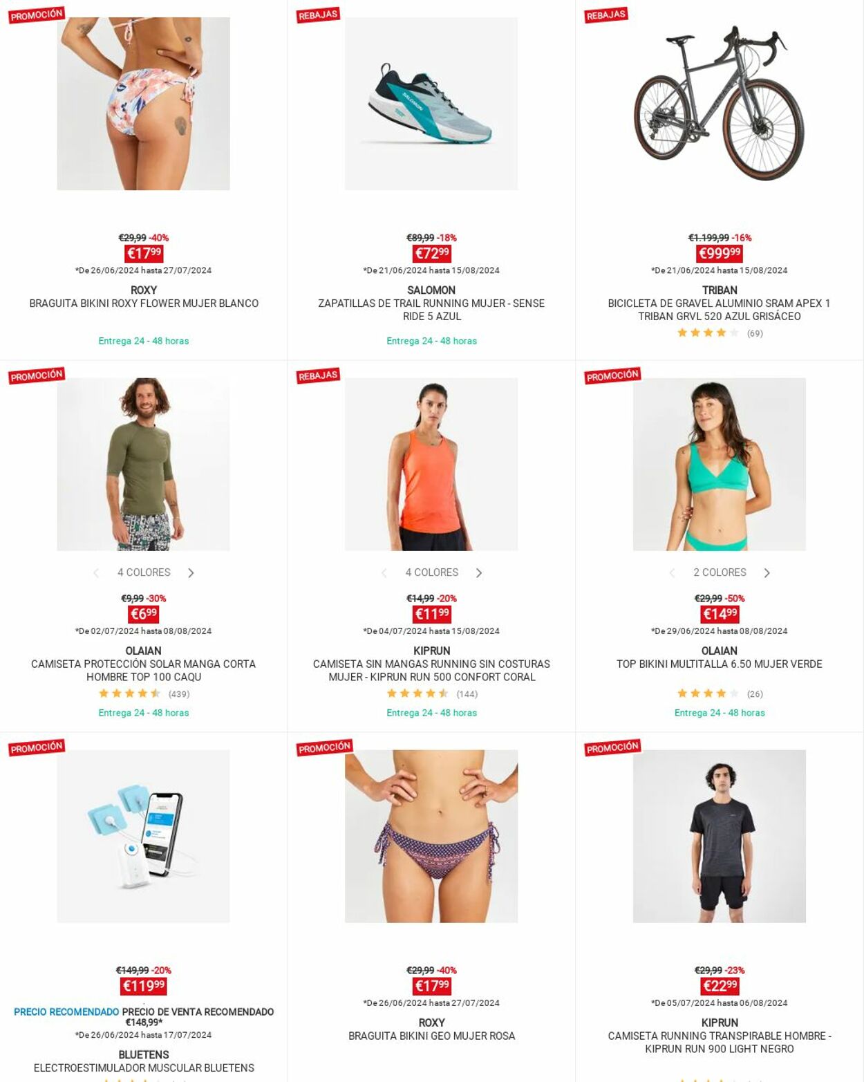 Folleto Decathlon 08.07.2024 - 14.07.2024