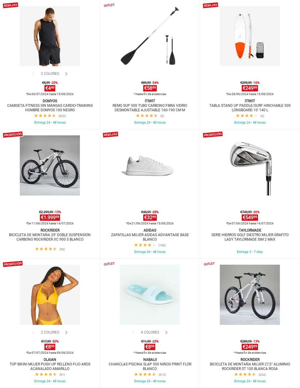 Folleto Decathlon 08.07.2024 - 14.07.2024