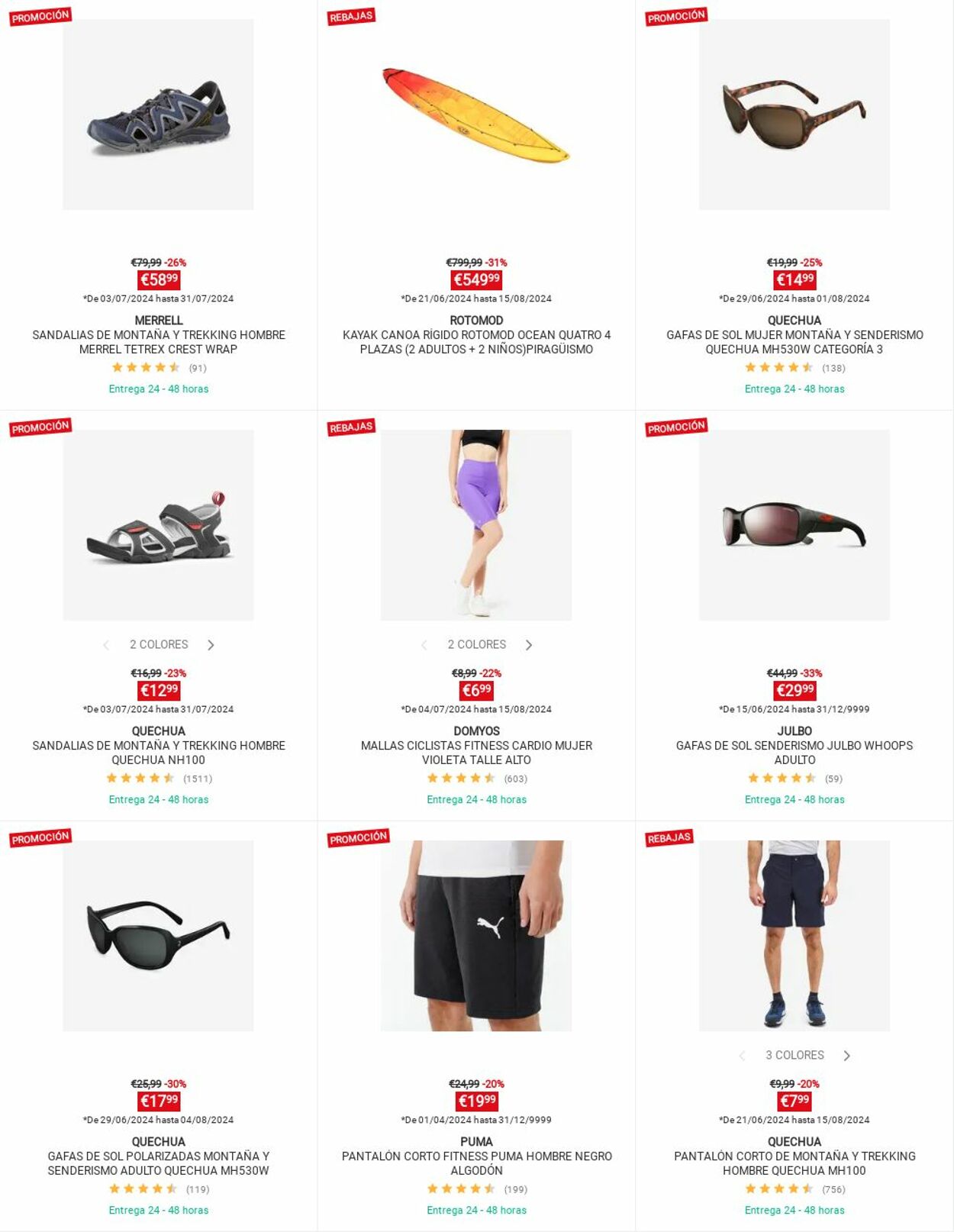 Folleto Decathlon 08.07.2024 - 14.07.2024