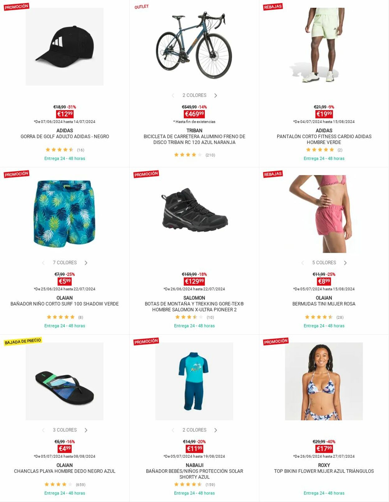 Folleto Decathlon 08.07.2024 - 14.07.2024