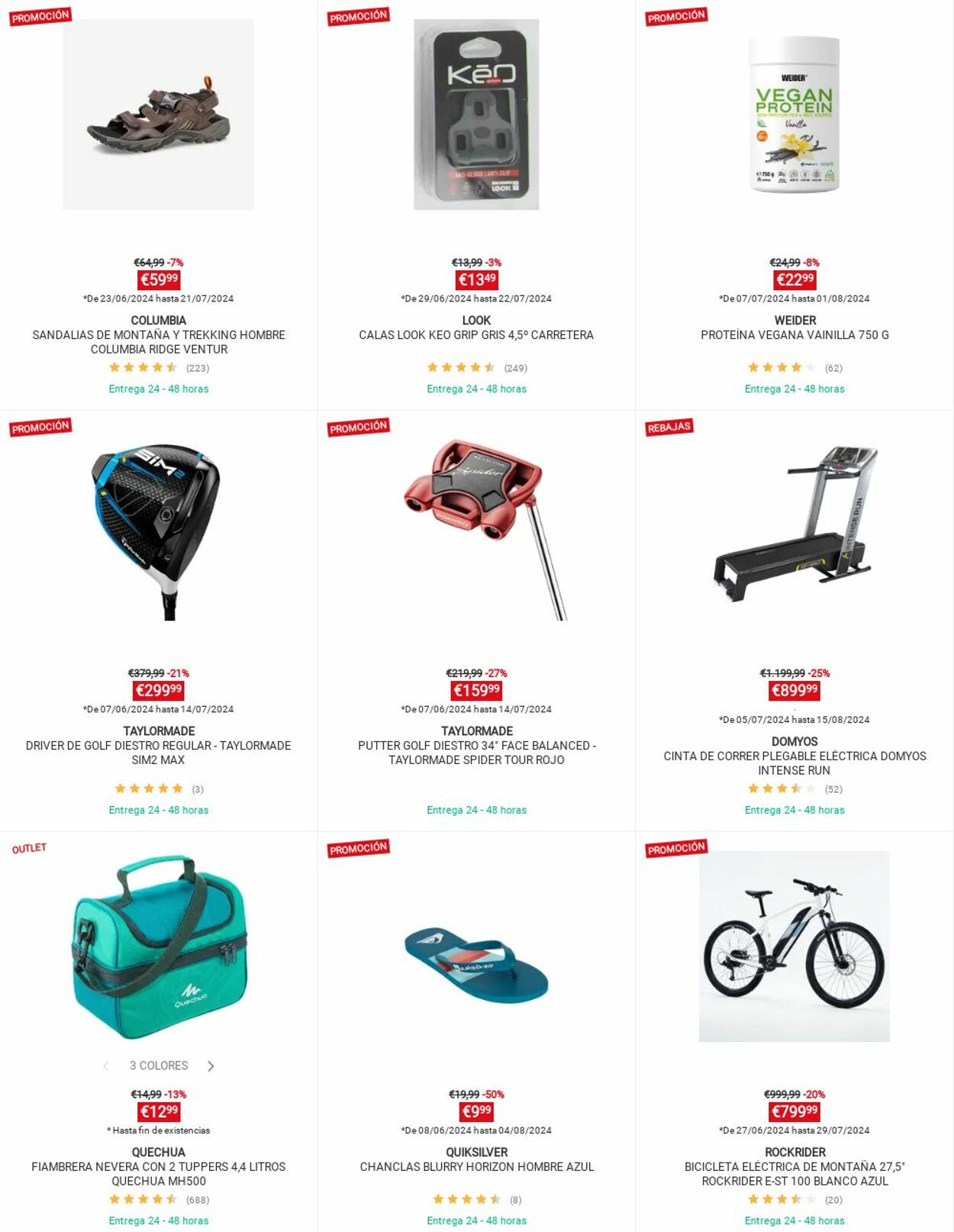 Folleto Decathlon 08.07.2024 - 14.07.2024