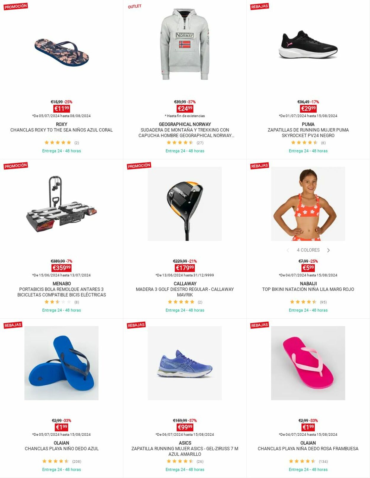 Folleto Decathlon 08.07.2024 - 14.07.2024