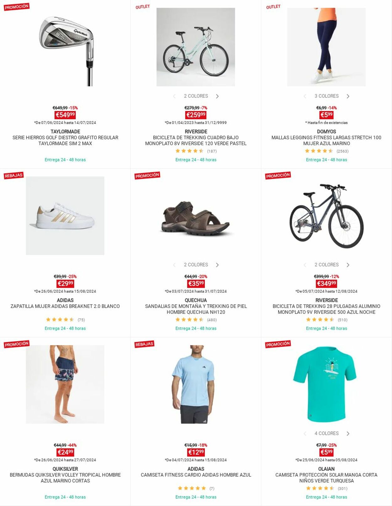 Folleto Decathlon 08.07.2024 - 14.07.2024