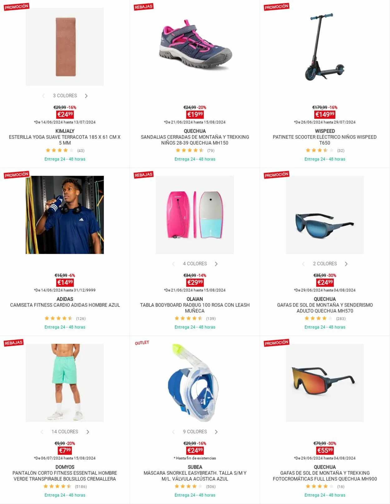 Folleto Decathlon 08.07.2024 - 14.07.2024