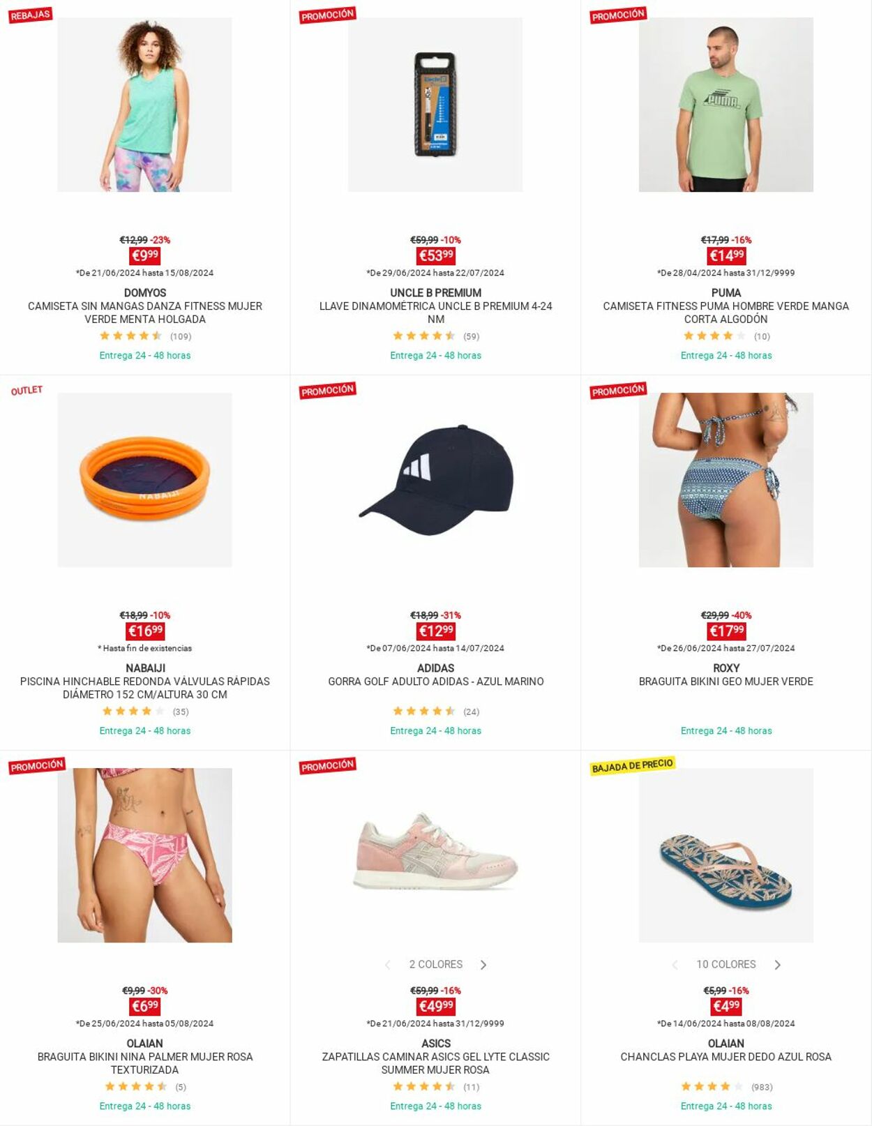 Folleto Decathlon 08.07.2024 - 14.07.2024