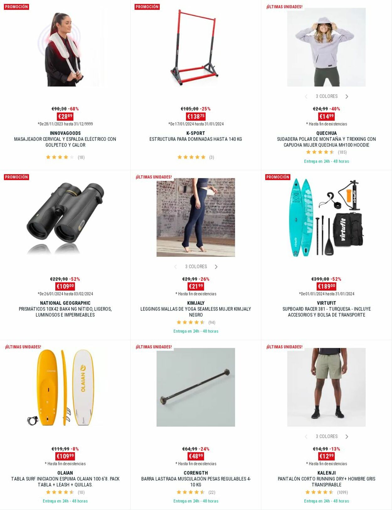 Folleto Decathlon 29.01.2024 - 04.02.2024