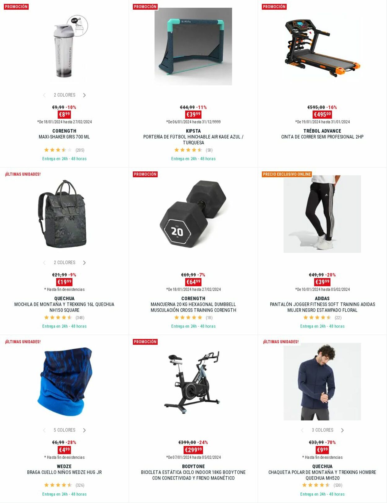 Folleto Decathlon 29.01.2024 - 04.02.2024