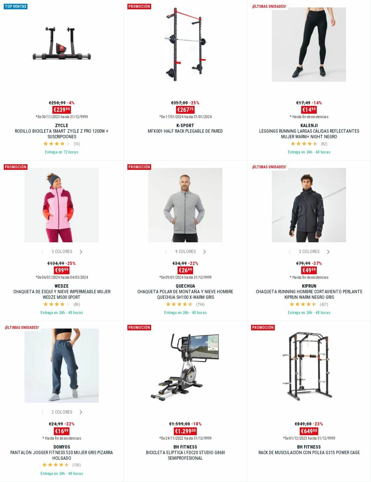 Folleto Decathlon 29.01.2024 - 04.02.2024