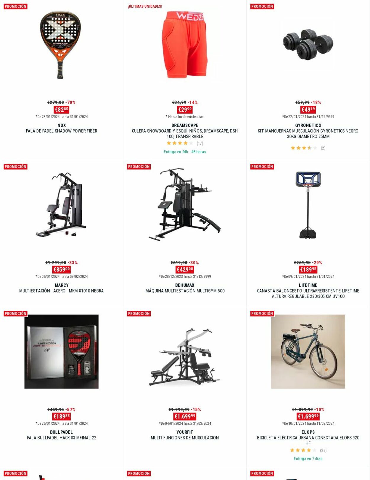 Folleto Decathlon 29.01.2024 - 04.02.2024