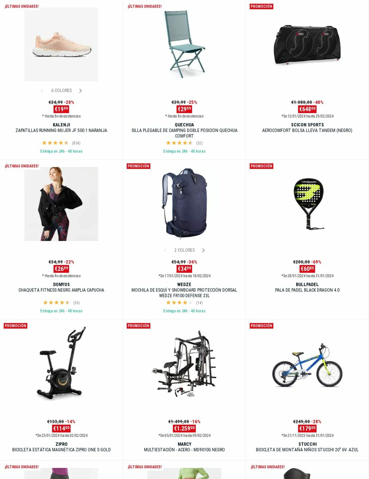 Folleto Decathlon 29.01.2024 - 04.02.2024