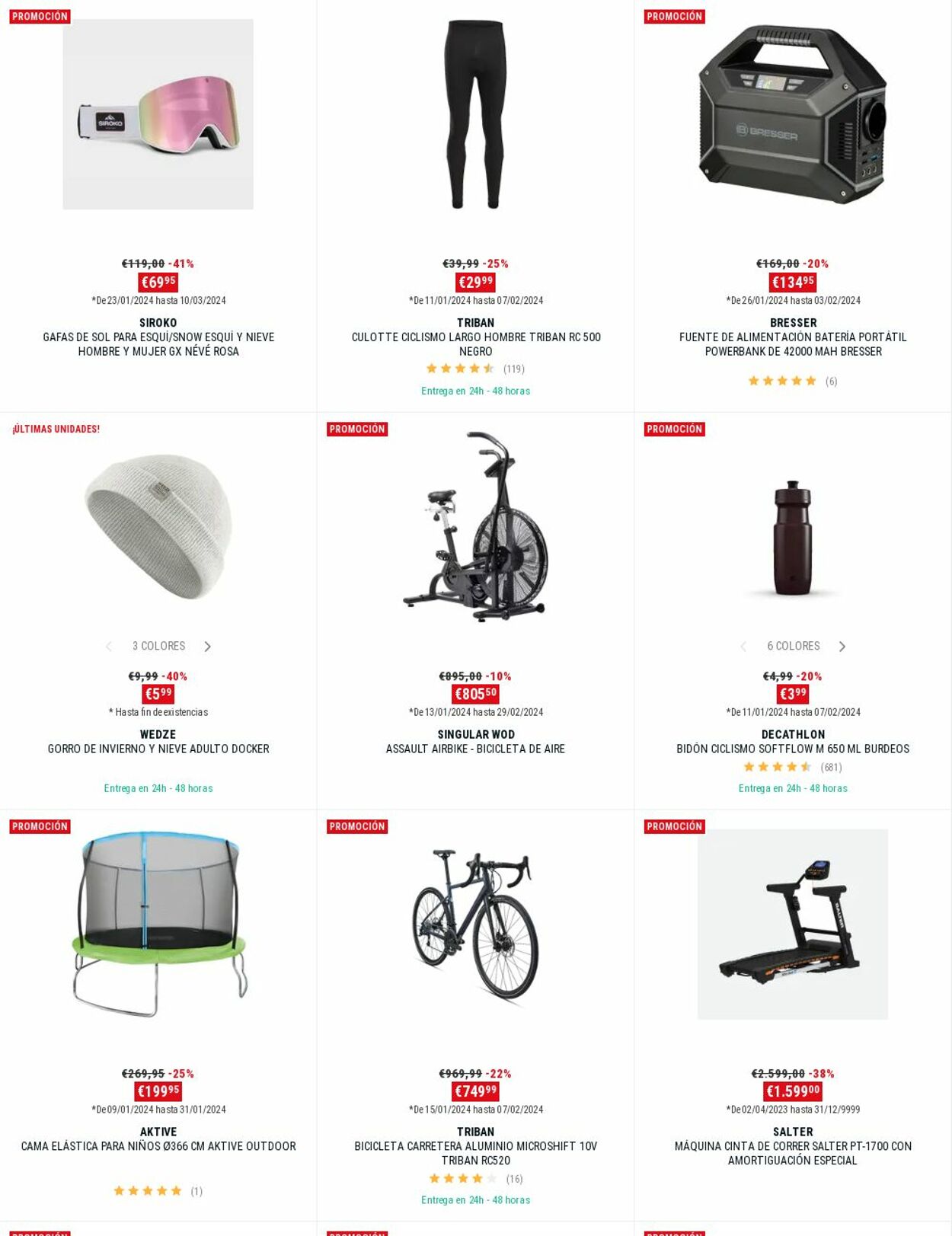 Folleto Decathlon 29.01.2024 - 04.02.2024