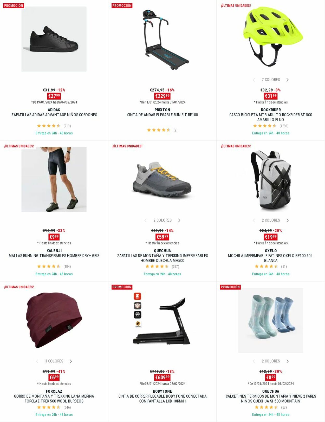 Folleto Decathlon 29.01.2024 - 04.02.2024