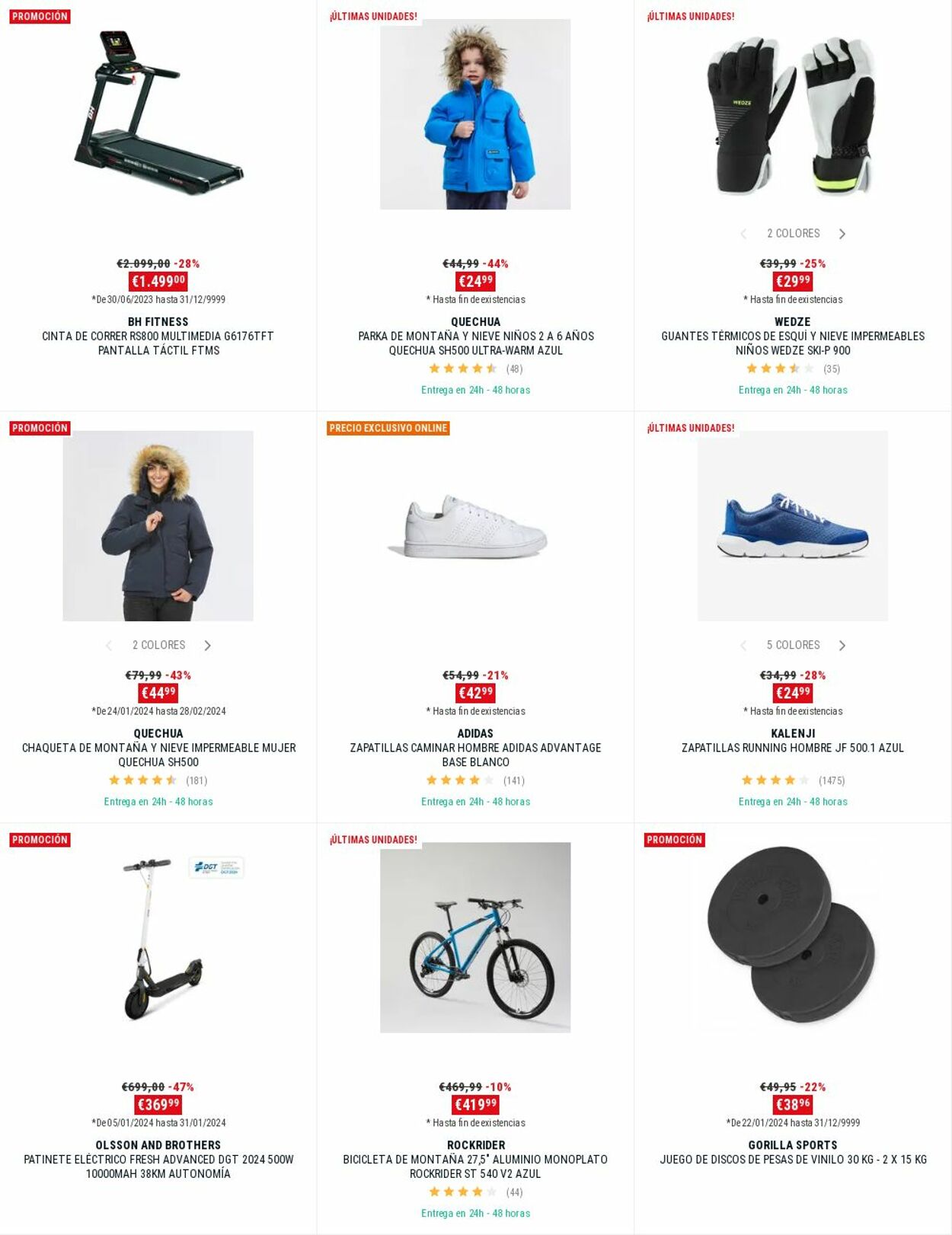 Folleto Decathlon 29.01.2024 - 04.02.2024