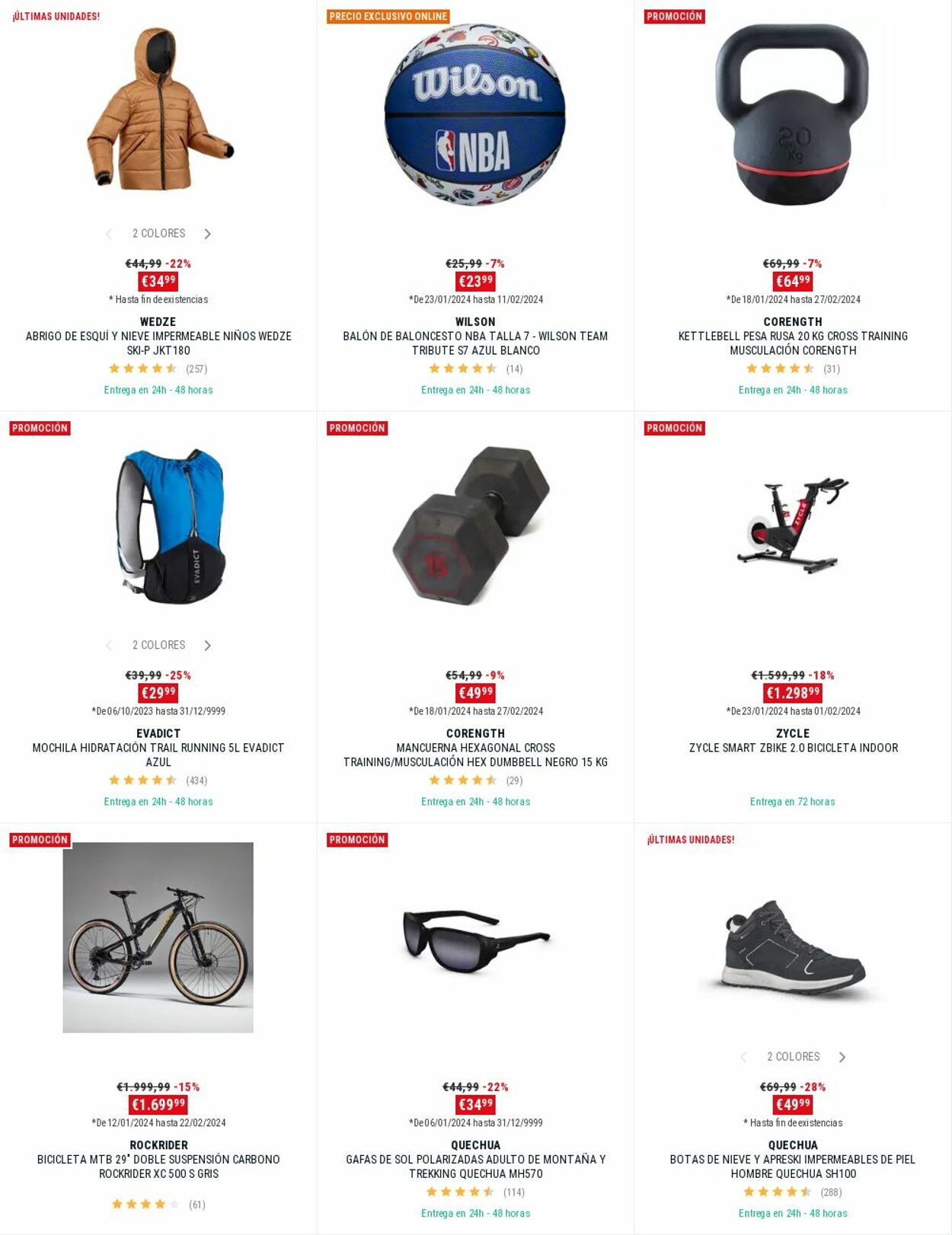 Folleto Decathlon 29.01.2024 - 04.02.2024