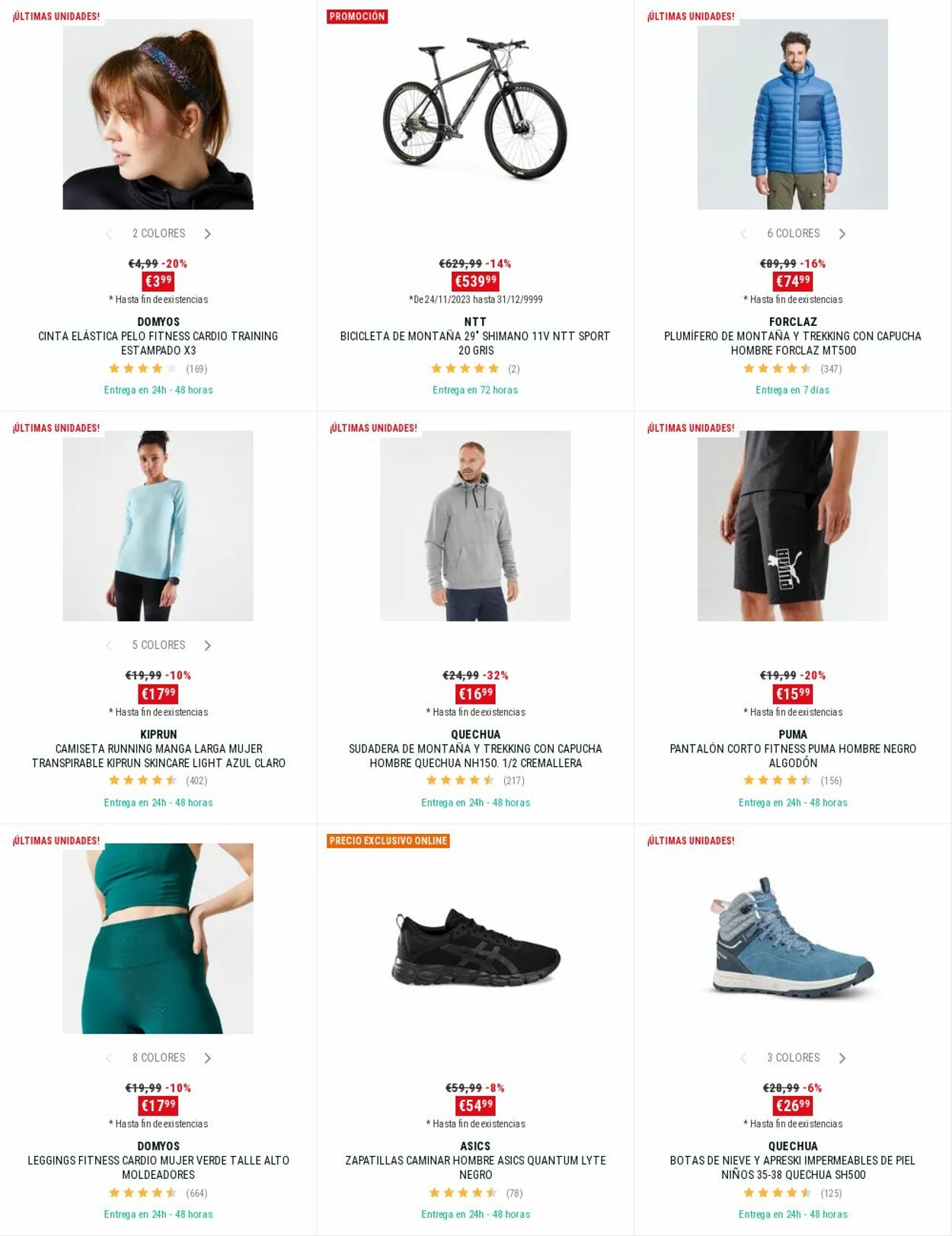 Folleto Decathlon 29.01.2024 - 04.02.2024