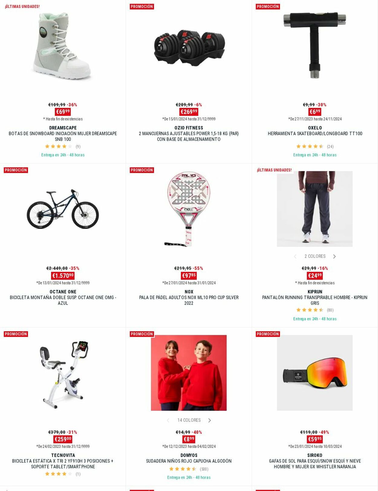 Folleto Decathlon 29.01.2024 - 04.02.2024